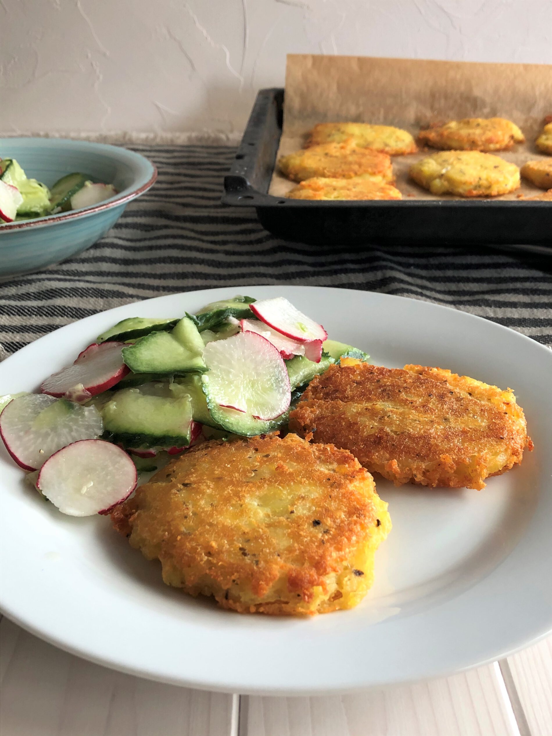 Italienische Kartoffel Taler - Sparflämmchen Italienische Kartoffel Taler - Sparflämmchen