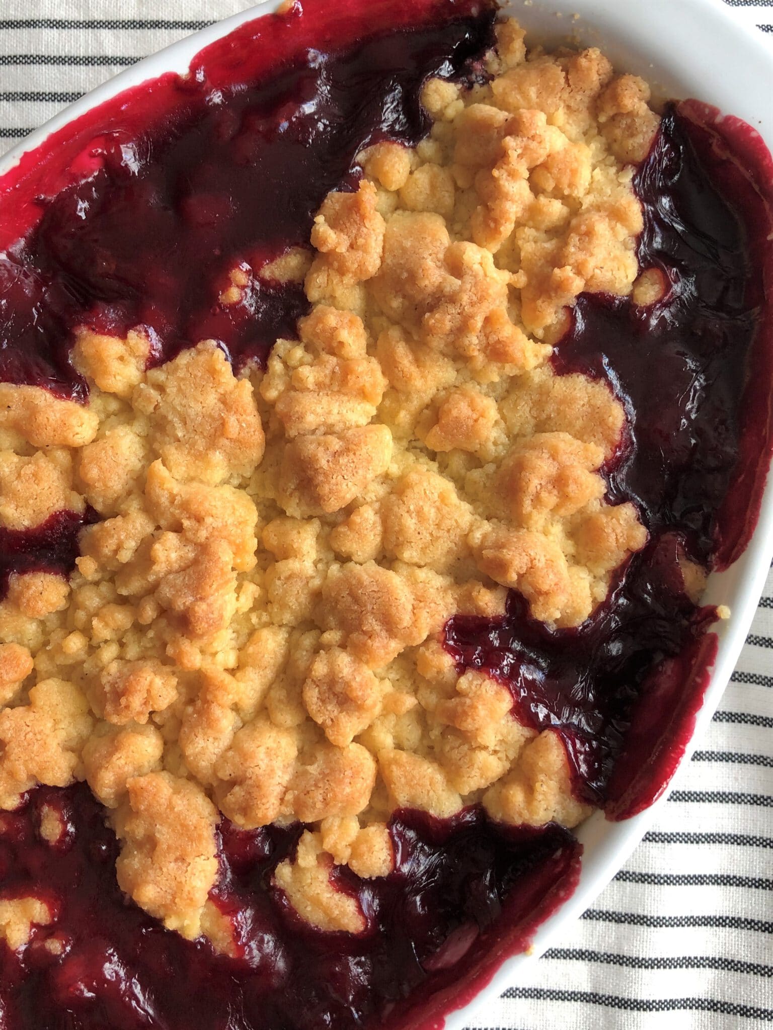 Kirsch Crumble - Sparflämmchen