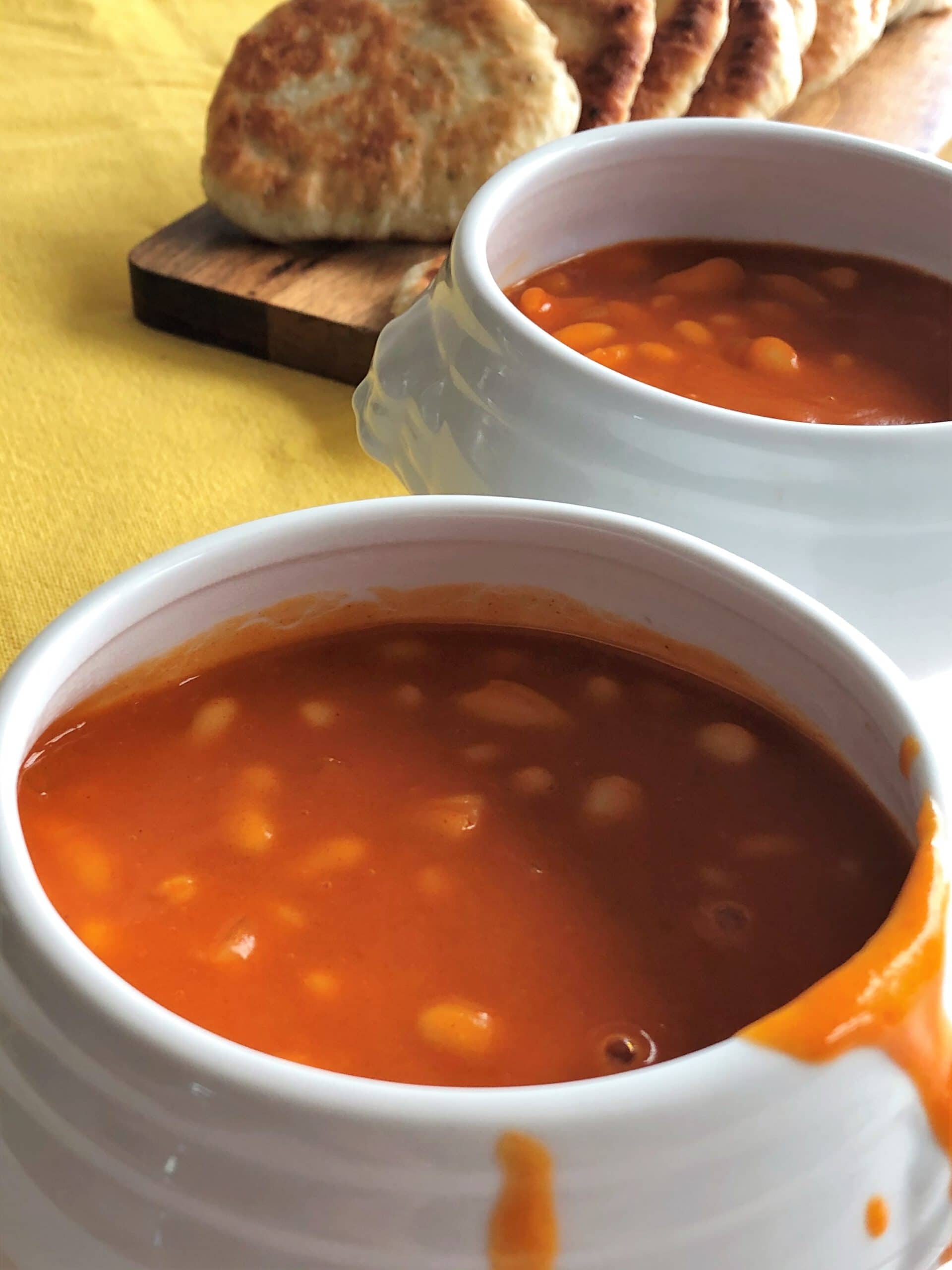 Serbische Bohnensuppe - Sparflämmchen