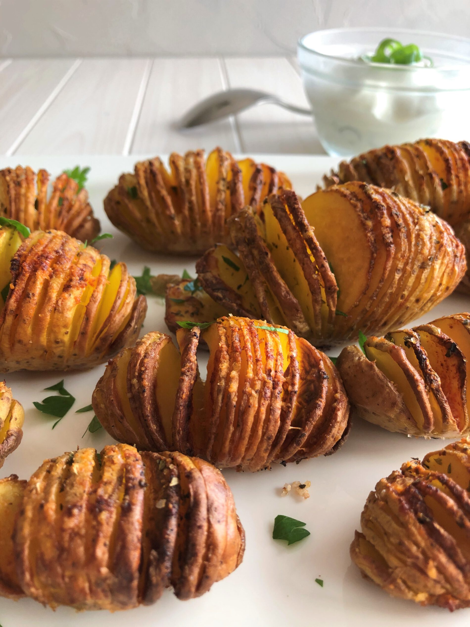Hasselback Kartoffeln Sparflämmchen Hasselback Kartoffeln