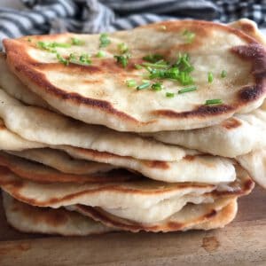 Naan Brot backen