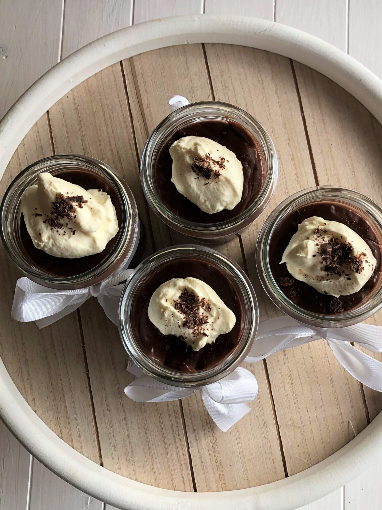 Schokoladen Pudding mit echter Schokolade Sparflämmchen