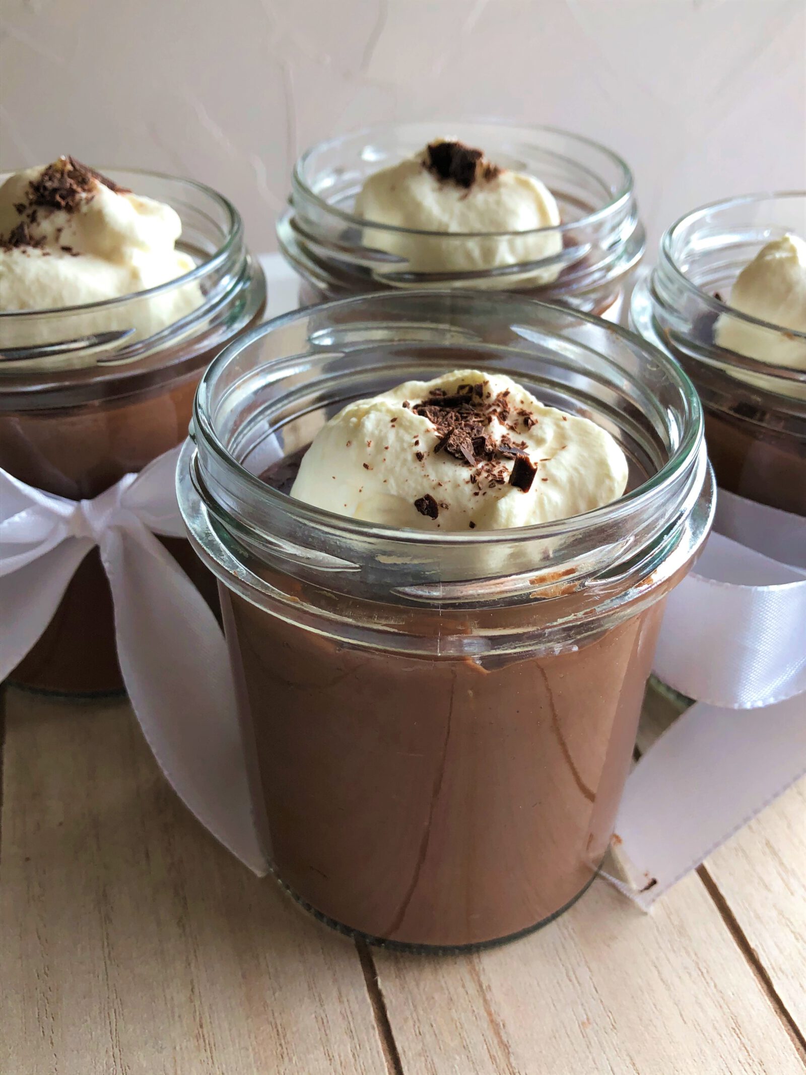Schokoladen Pudding mit echter Schokolade - Sparflämmchen
