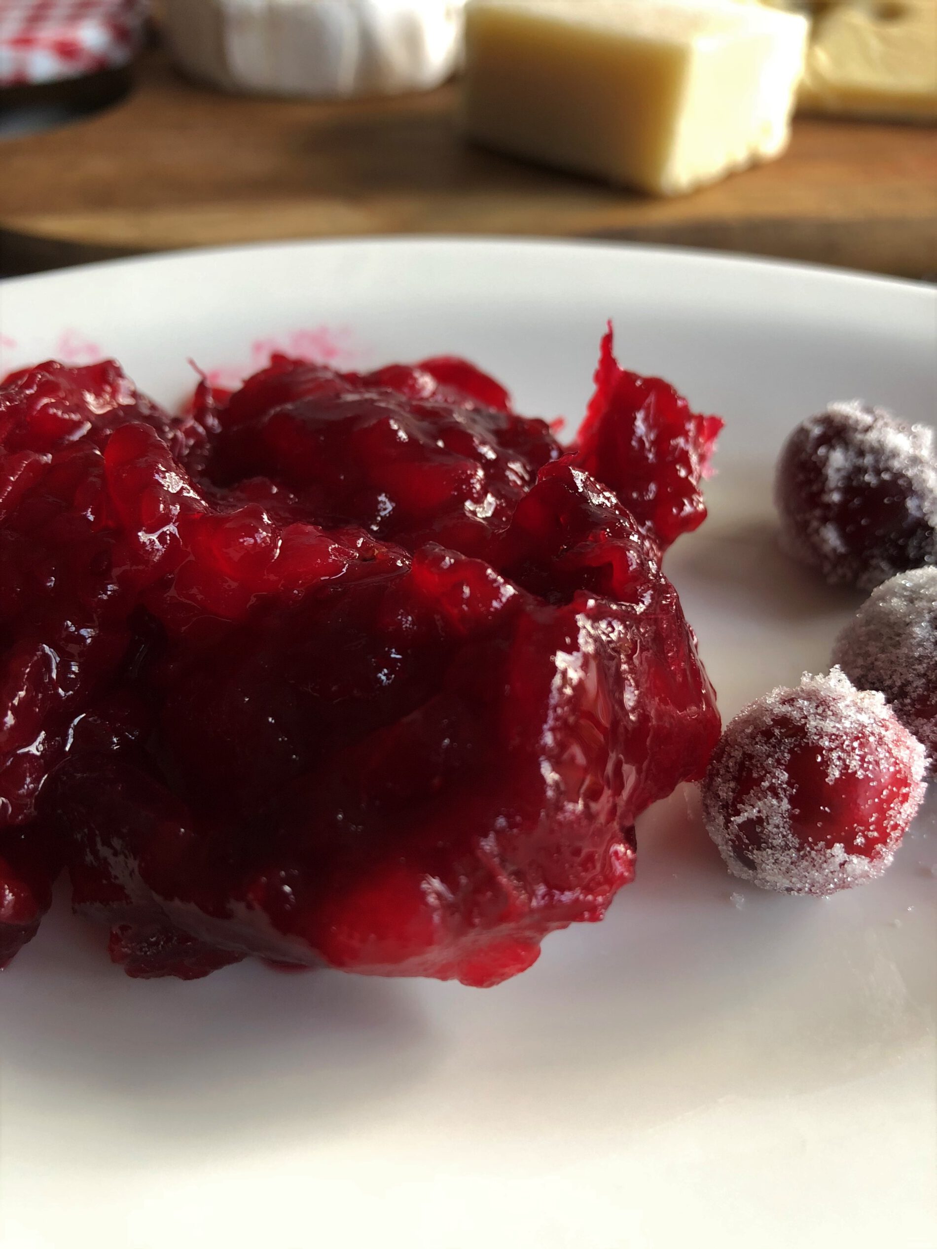 Cranberry Apfel Marmelade - Sparflämmchen