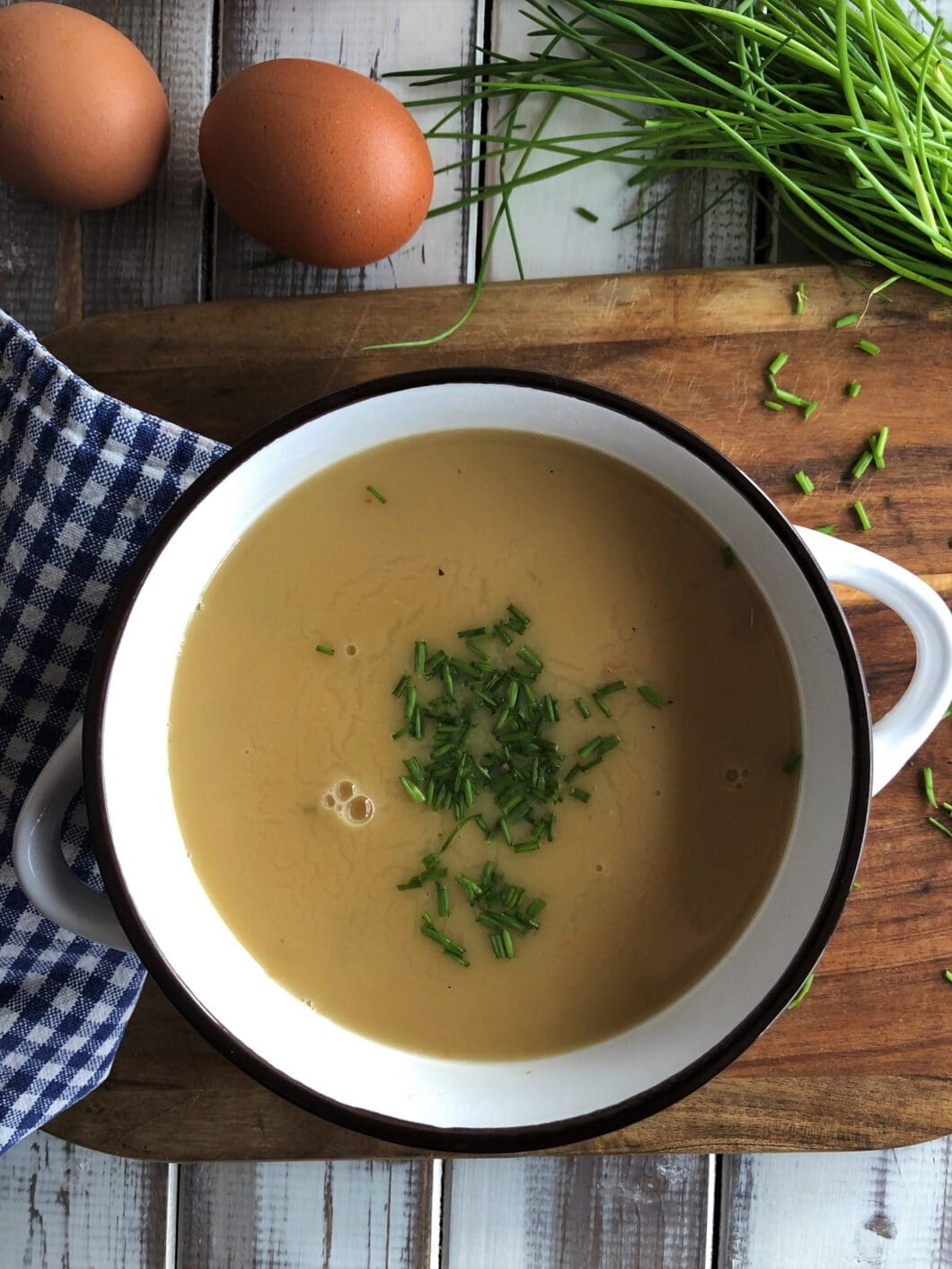Gebrannte Grießsuppe - Sparflämmchen Gebrannte Grießsuppe