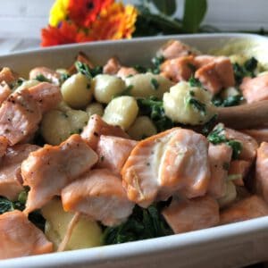 Gnocchi Lachs Auflauf