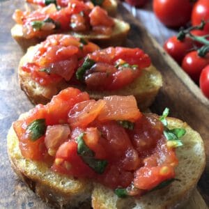 Bruschetta mit Tomaten