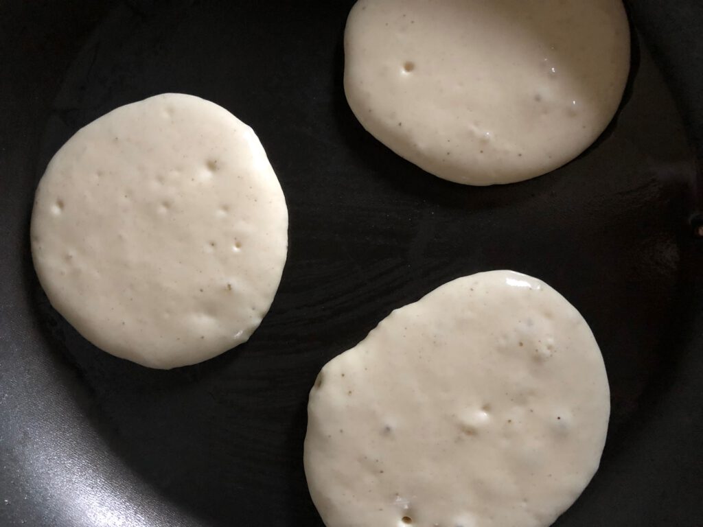 Buttermilch Pancakes - Sparflämmchen Buttermilch Pancakes