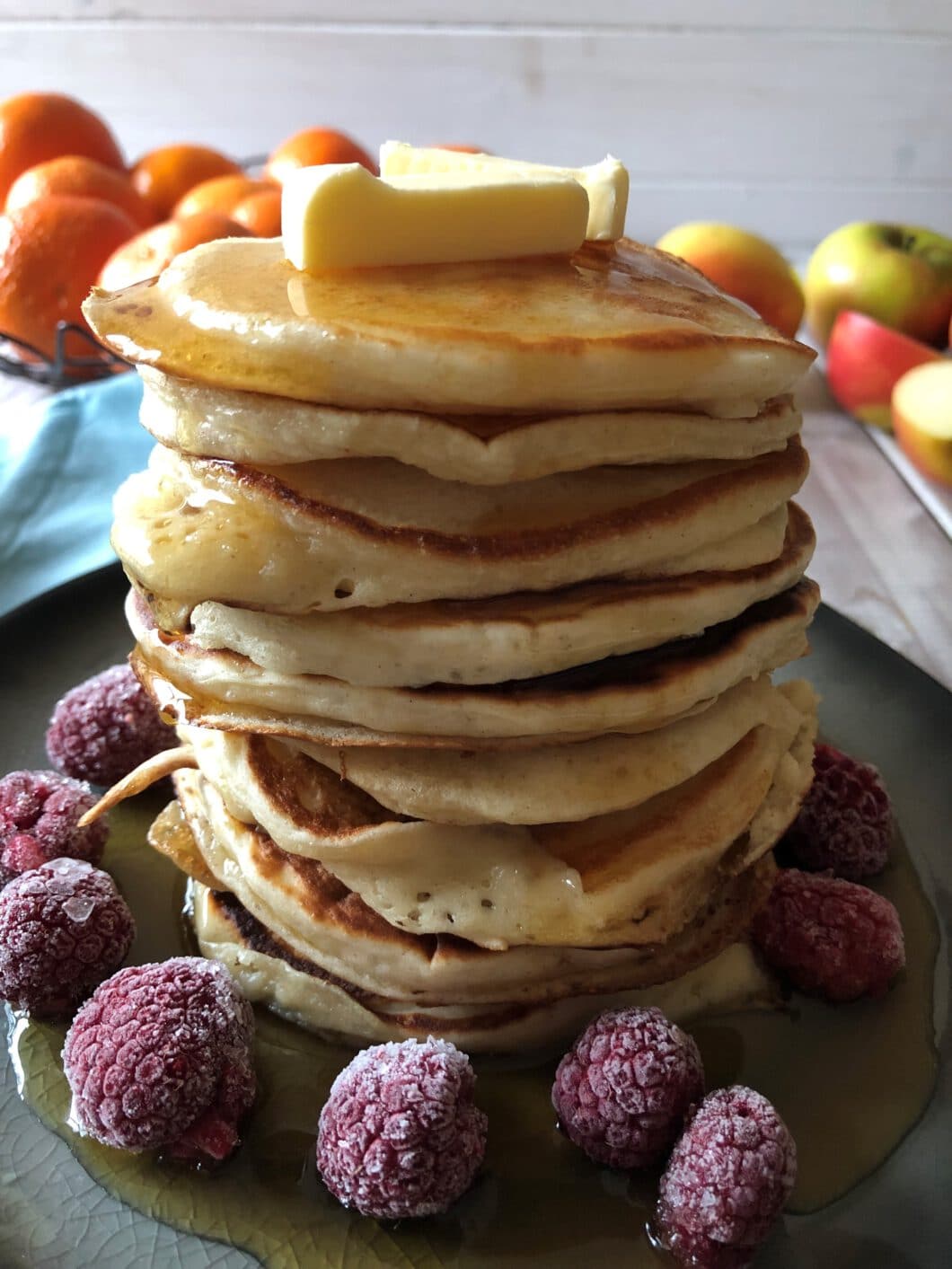 Buttermilch Pancakes - Sparflämmchen Buttermilch Pancakes