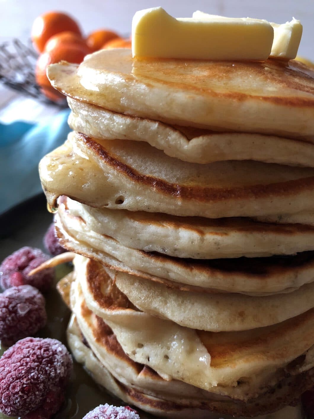 Buttermilch Pancakes - Sparflämmchen Buttermilch Pancakes