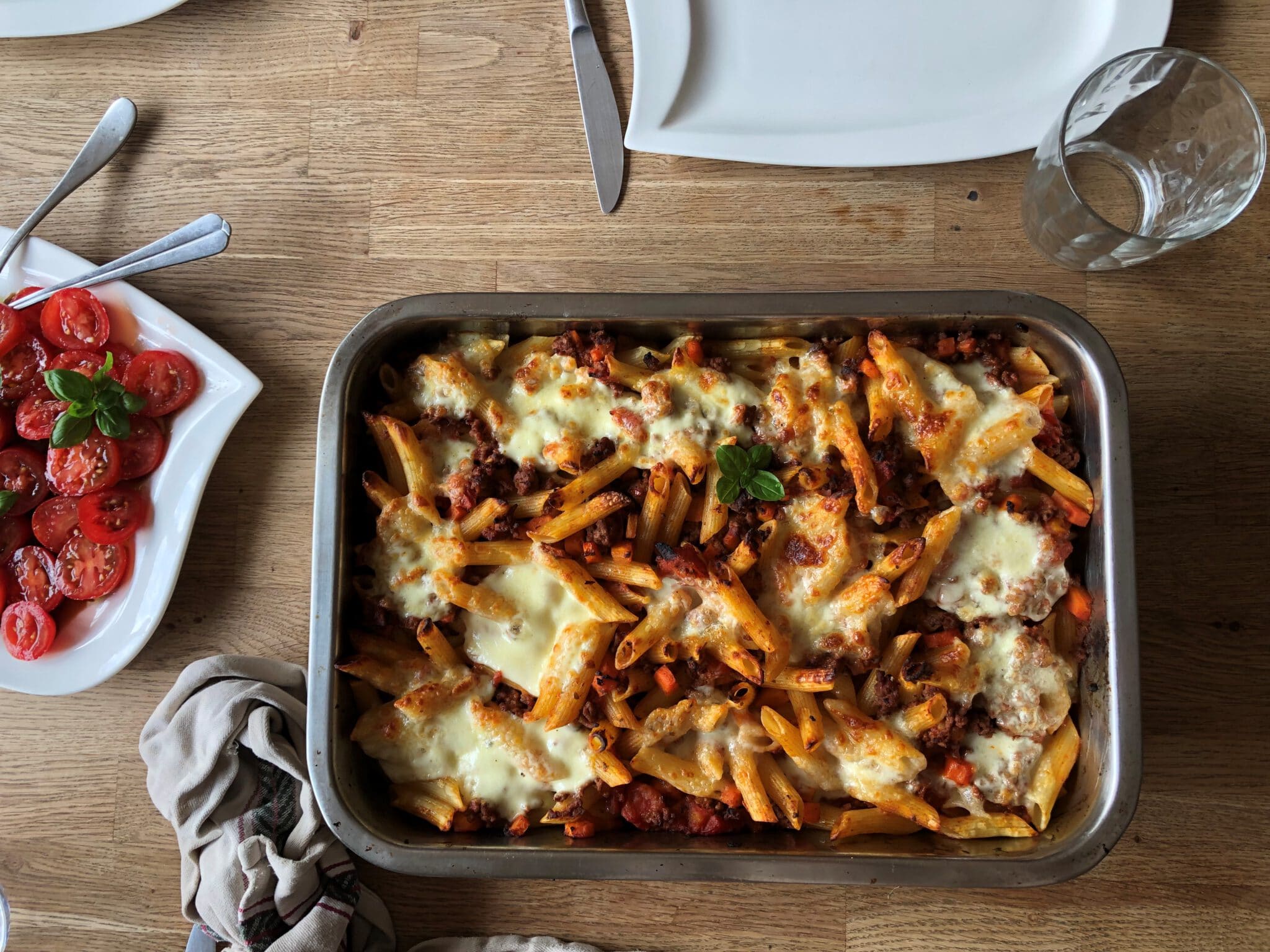 Nudel Hackfleisch Auflauf - Sparflämmchen Nudel Hackfleisch Auflauf