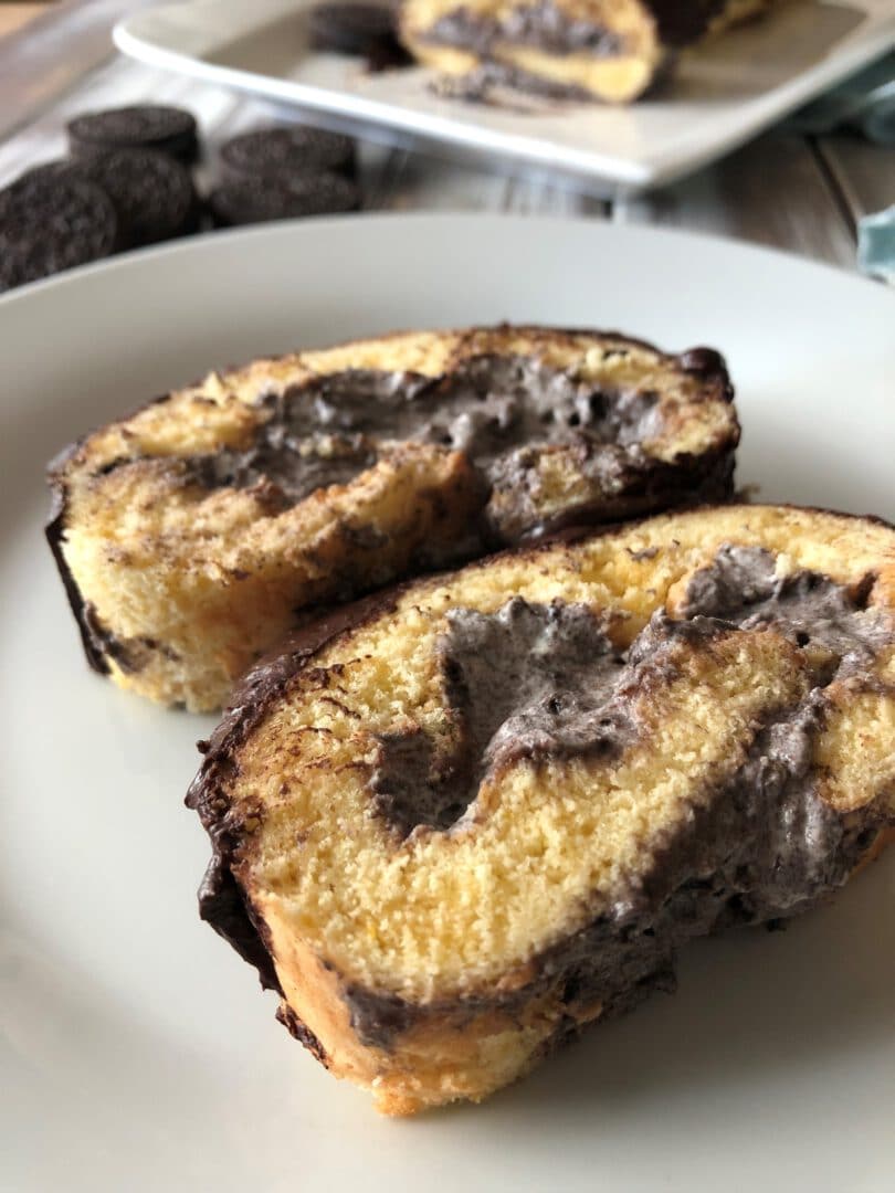 Oreo Rolle Oreo-Rolle - Sparflämmchen Kuchen Oreo-Rolle