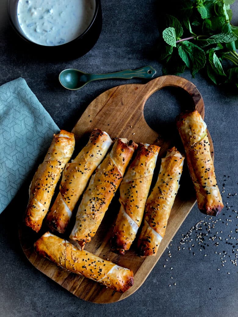 Zigarren Börek mit Kartoffeln