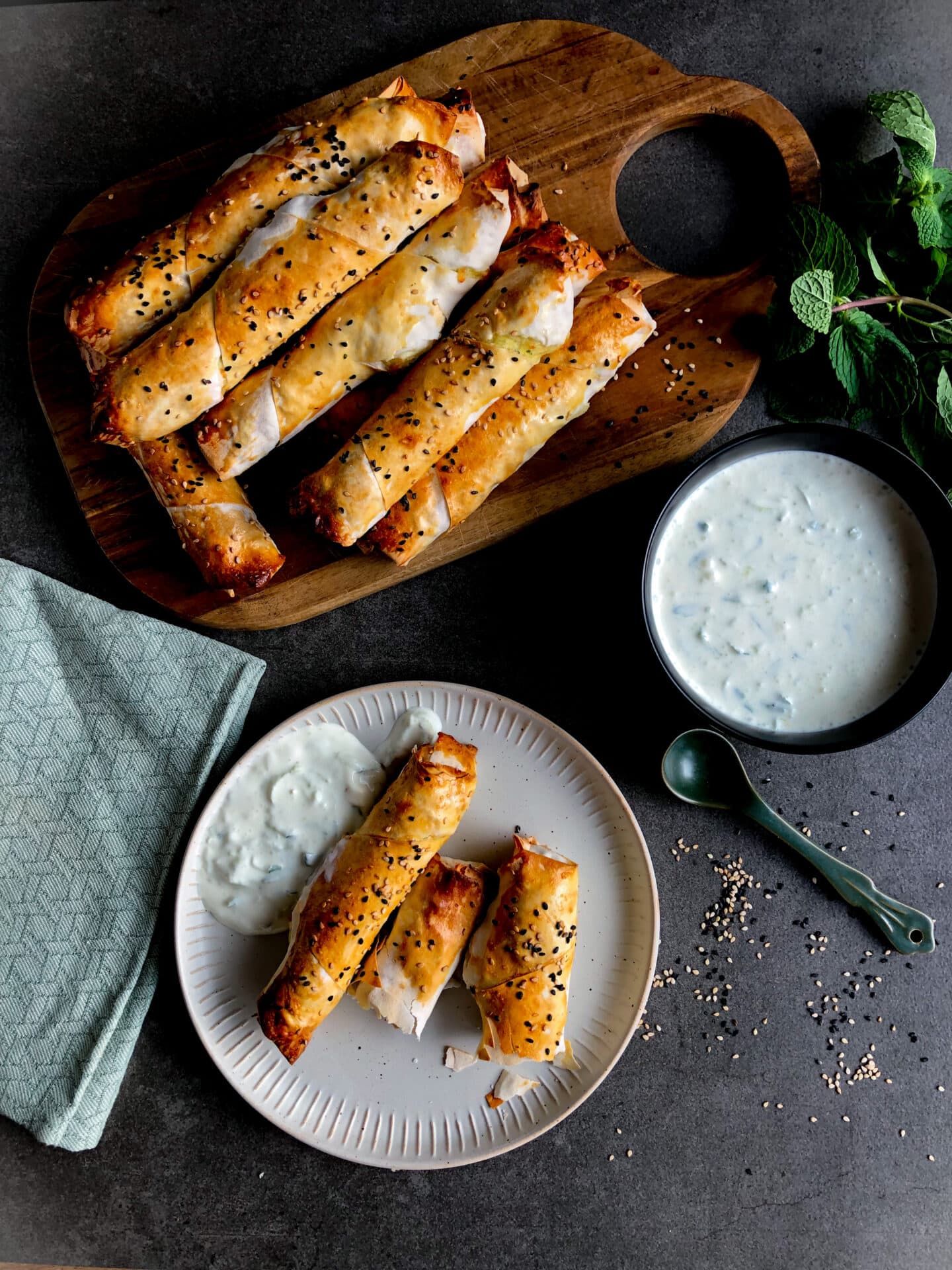 Börek mit Kartoffelfüllung - Sparflämmchen