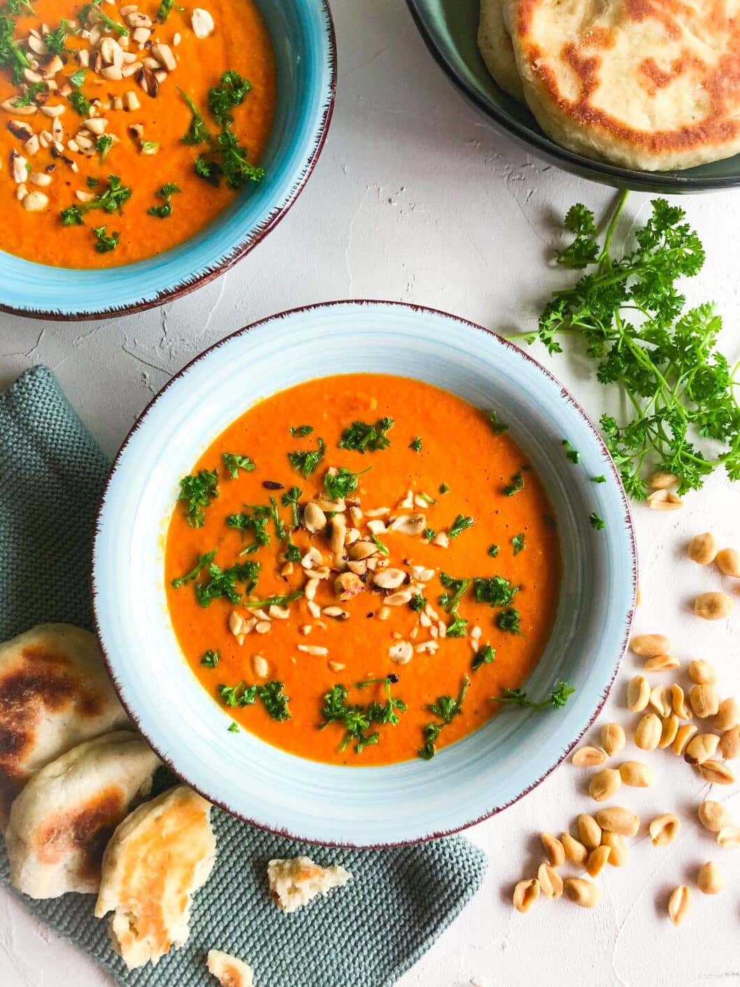 Erdnusssuppe - Sparflämmchen Erdnusssuppe
