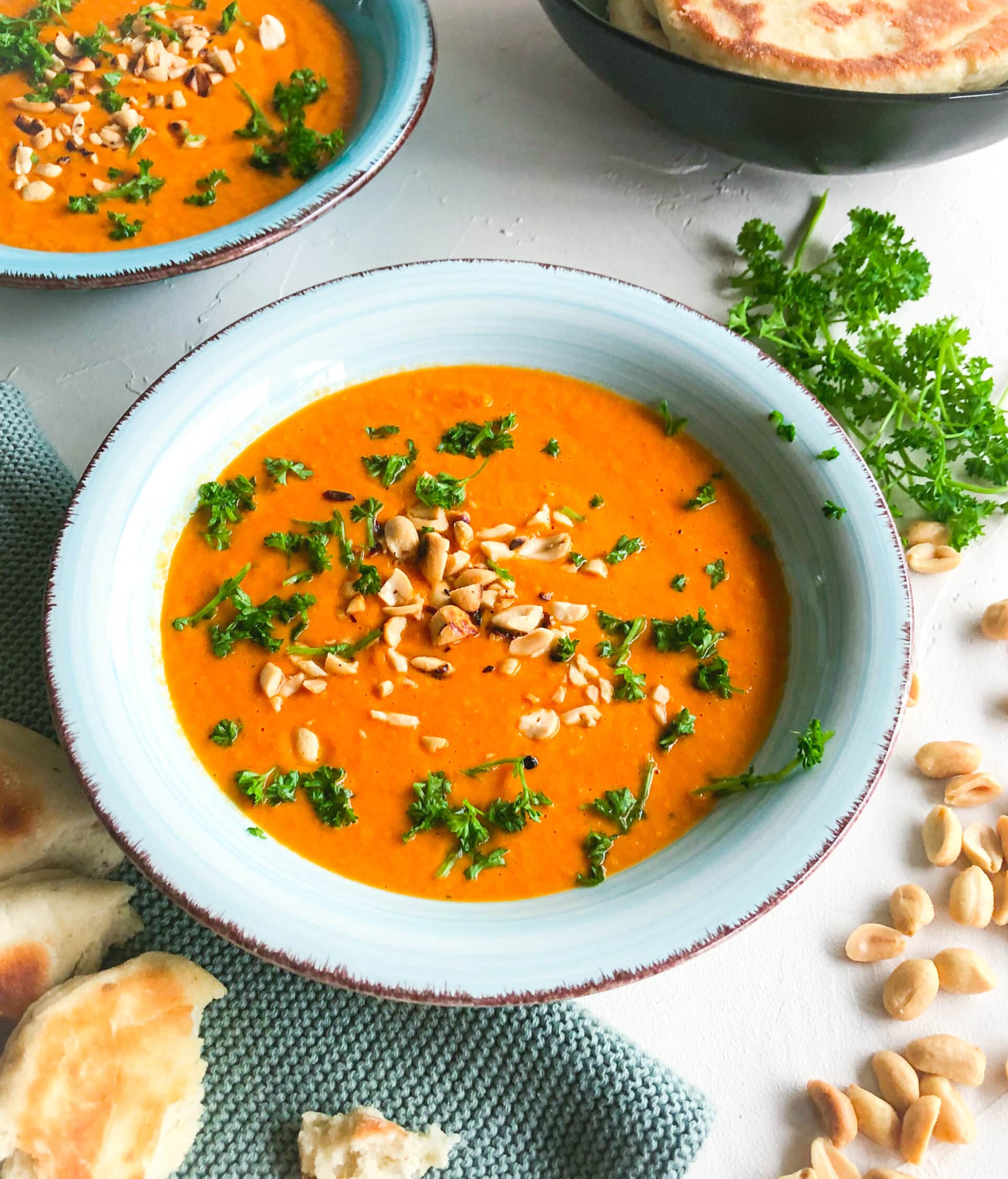 Erdnusssuppe - Sparflämmchen Erdnusssuppe