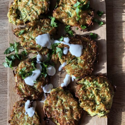 Zucchini Fritters Sparflämmchen Zucchini Fritters