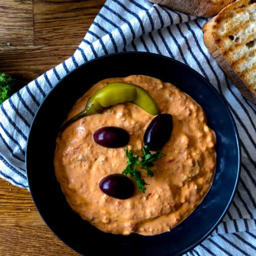 Ajvar Feta Creme - Sparflämmchen Ajvar Feta Creme Soßen und Dips