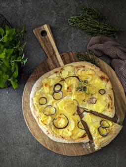 Kartoffel Pizza - einfach und lecker