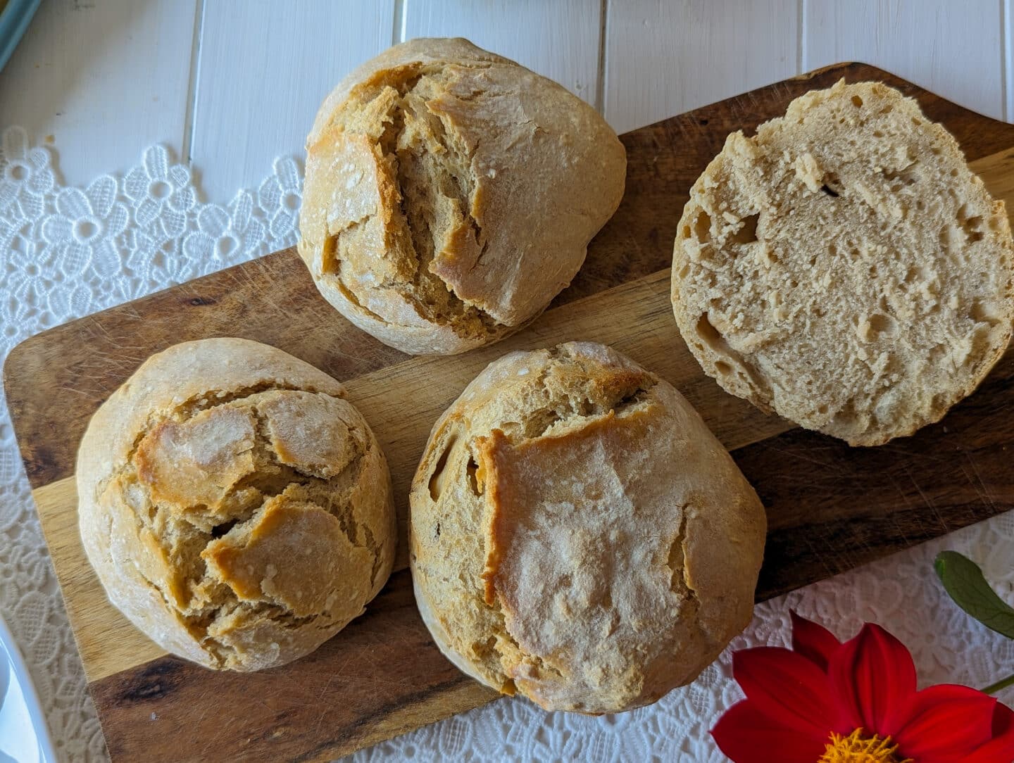 Semmel Rustikale Frühstückssemmel - Sparflämmchen Rustikale Frühstückssemmel