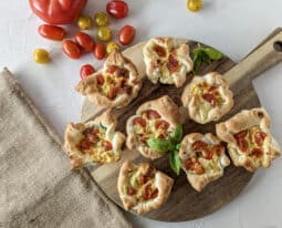 Mini Quiche mit Blätterteig