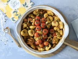 Tortellini Gratin mit Räucherlachs