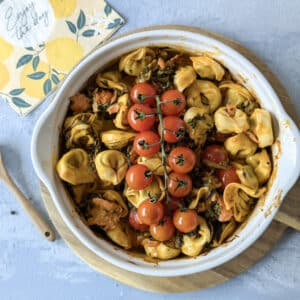 Tortellini Gratin mit Räucherlachs