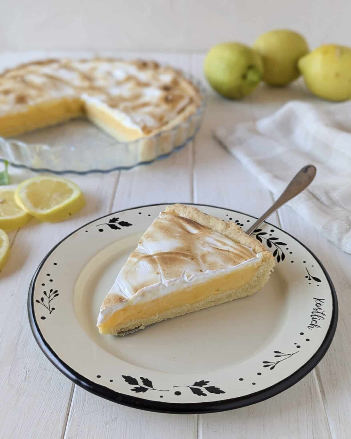 Zitronen Tarte - Sparflämmchen