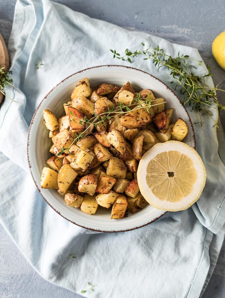 Ofenkartoffeln mit Zitrone