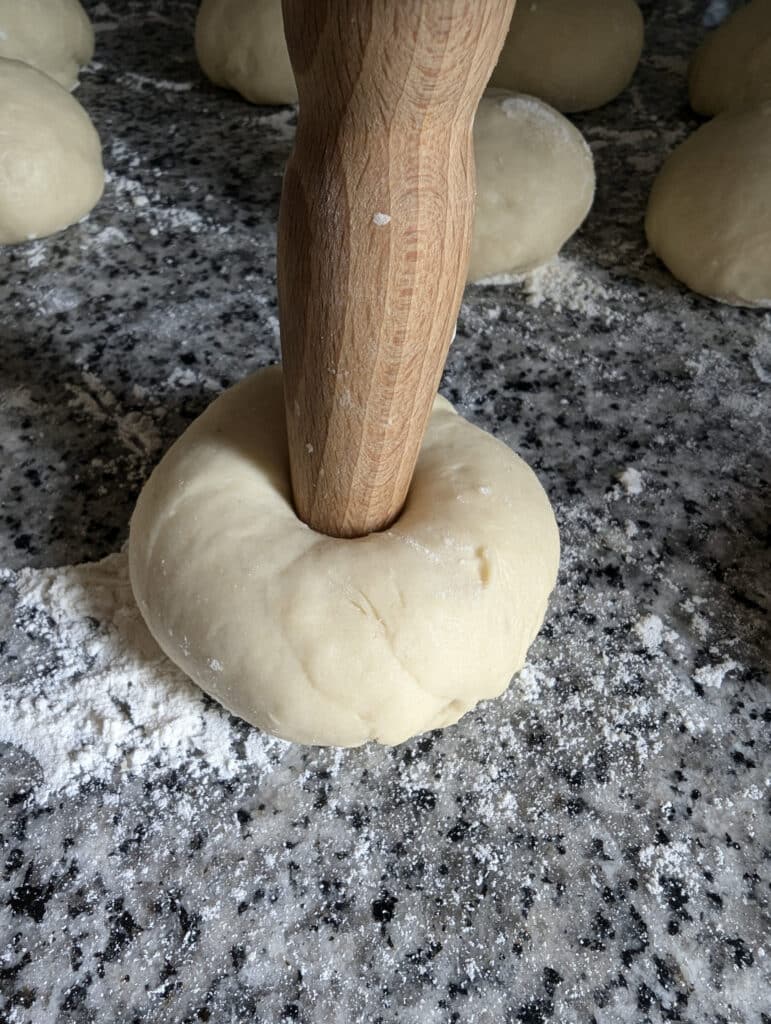 Bagels backen