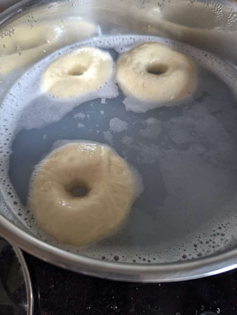 Bagels kochen