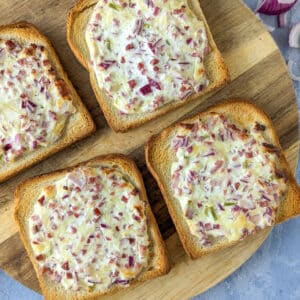 Flammkuchen Toast