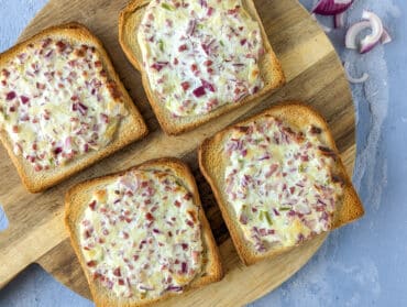 Flammkuchen Toast