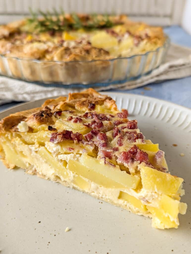 Kartoffelfüllung Quiche