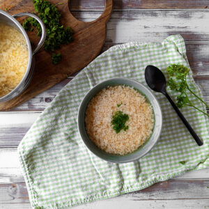 Eierflockensuppe