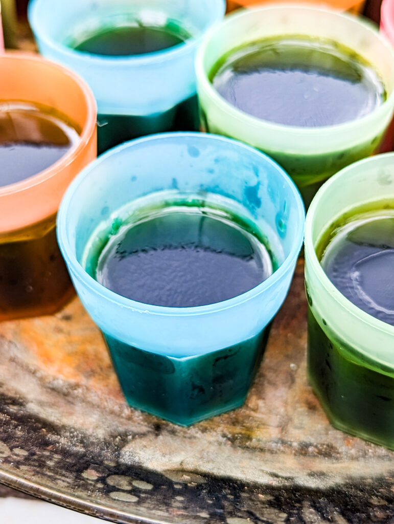 Jägermeister Jelly Shots im Schnapsglas