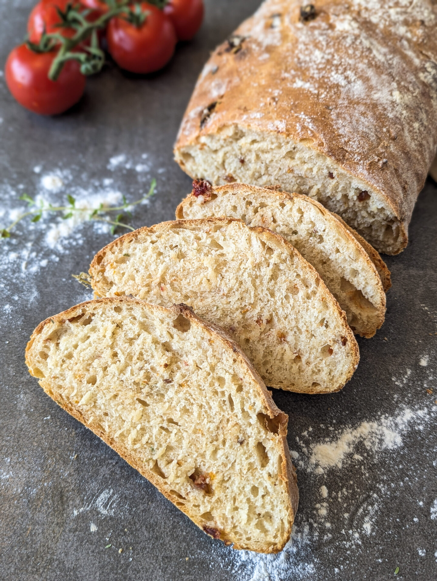 Tomaten Ciabatta - Sparflämmchen