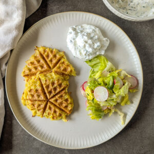 Rösti aus dem Waffeleisen